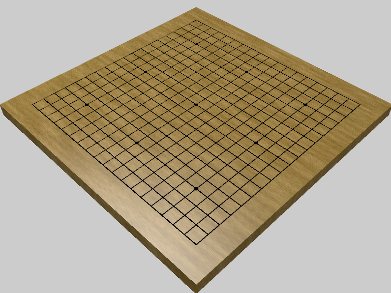 A wood board